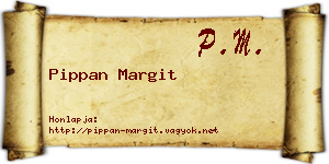 Pippan Margit névjegykártya