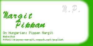 margit pippan business card